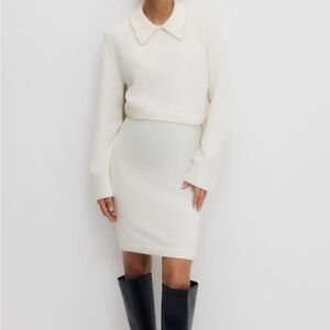 H&M Mama Two-Piece Knit Dress Set